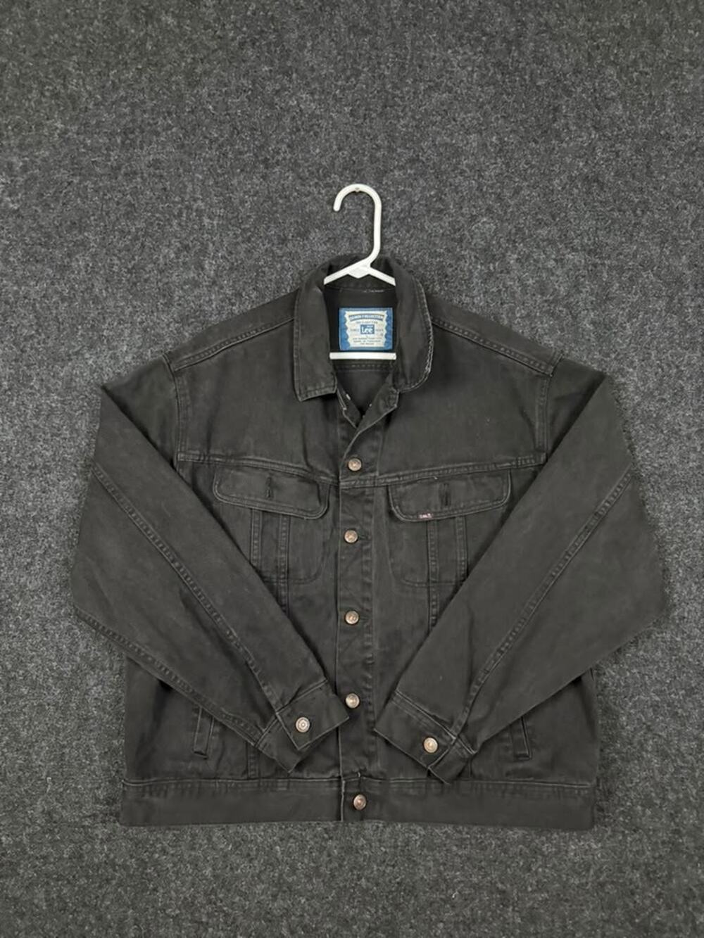 Vintage 1999 Chely Wright SWF Tour Lee Black Denim Jacket Men's L Country